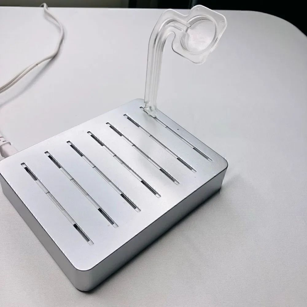 Metal Usb Charging Station Fast Multi-Usb Multi-function Silver, Cosoos - Picture 4 of 9